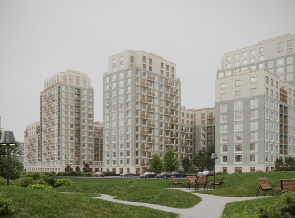 
  Продается 3-комн. квартира 92.23 м², в ЖК Авиатор, дом 3. Фото 3.