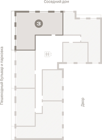 
  Продается 3-комн. квартира 98.2 м², в ЖК Лебедевский квартал, д 1. Фото 3.