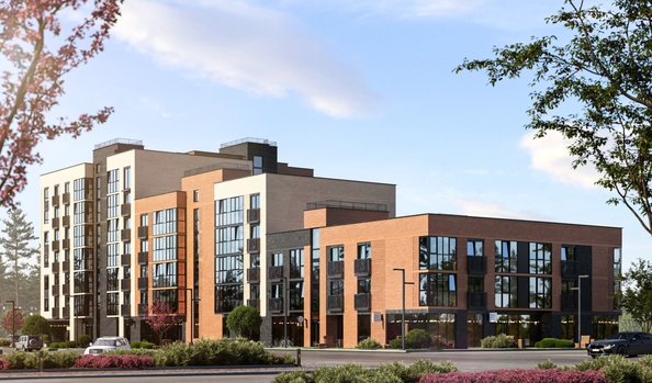 
  Продается 1-комн. квартира 41.4 м², в ЖК Расцветай на Красном, дом 3,4. Фото 3.