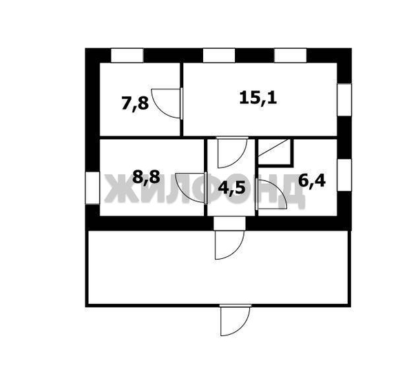 
  Продается дом 43 м². Фото 22.