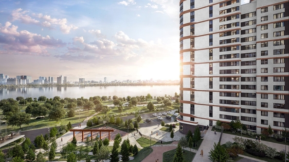 
  Продается 3-комн. квартира 75.92 м², в ЖК Беринг, дом 3. Фото 3.