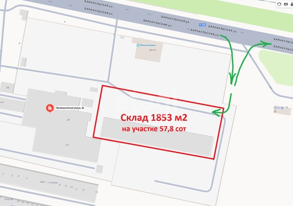 
  Продается производственное помещение 1853 м². Фото 1.