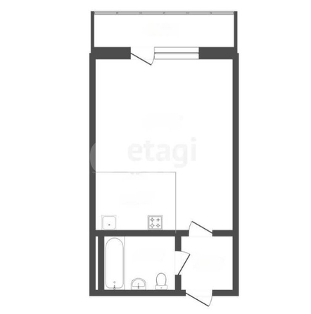 
  Продается студия 24 м², в ЖК Расцветай на Гоголя, дом 2. Фото 8.