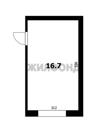 
  Продается комната 16.7 м². Фото 11.