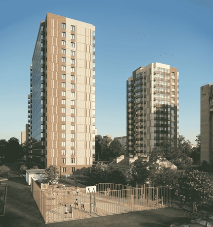 
  Продается 2-комн. квартира 50.3 м², в ЖК Тетрис, корпус 2. Фото 3.