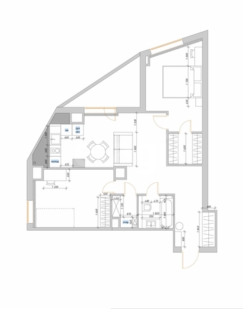 
  Продается 3-комн. квартира 63 м². Фото 8.