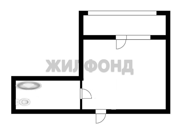 
  Продается 1-комн. квартира 19 м². Фото 3.
