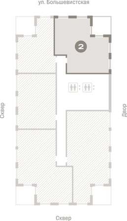 
  Продается 2-комн. квартира 90.1 м², в ЖК Европейский берег, дом 44. Фото 2.