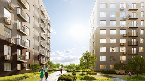 
  Продается 1-комн. квартира 40.92 м², в ЖК Дом в Мичуринском, блок 2. Фото 4.