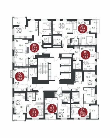 
  Продается 1-комн. квартира 41.1 м², в ЖК Скандинавские кварталы, дом 1. Фото 1.