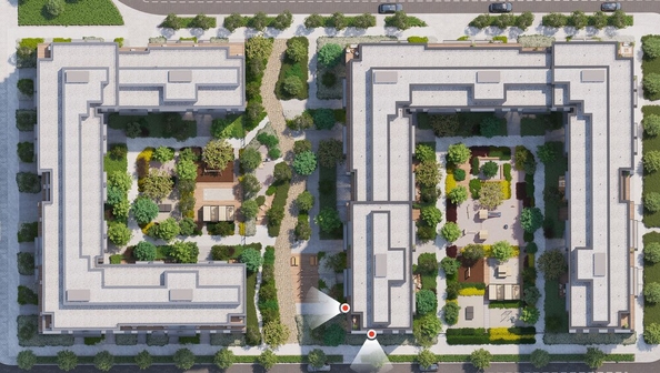 
  Продается 2-комн. квартира 57.2 м², в ЖК Пшеница, 6.1. Фото 2.