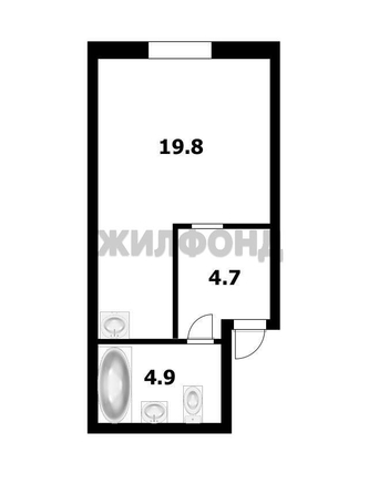 
  Продается студия 29.4 м². Фото 11.