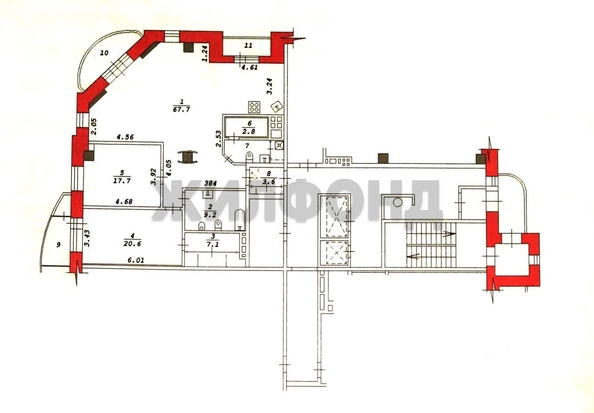 
  Продается 3-комн. квартира 127.4 м². Фото 14.