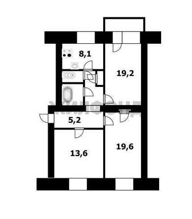 
  Продается комната 13.6 м². Фото 8.