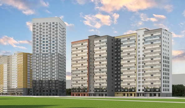 
  Продается 2-комн. квартира 62.09 м², в ЖК Семейный квартал, дом 4. Фото 2.