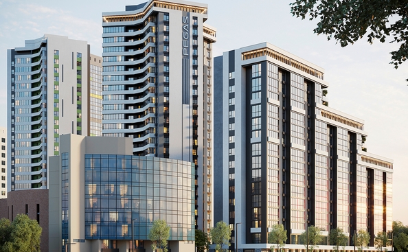 
  Продается 2-комн. квартира 59.76 м², в ЖК Пегас. Фото 6.