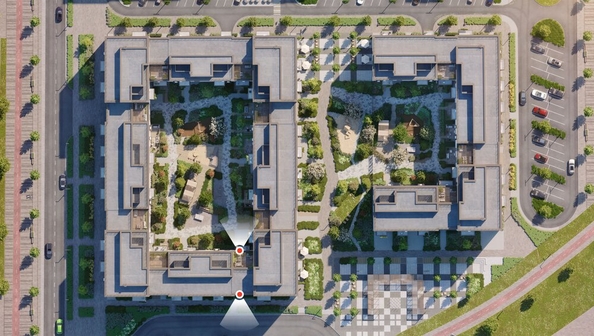
  Продается 2-комн. квартира 87.25 м², в ЖК Пшеница, дом 5.2. Фото 2.
