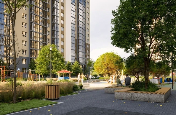 
  Продается студия 41.1 м², в ЖК Квартал на Игарской, дом 1. Фото 16.