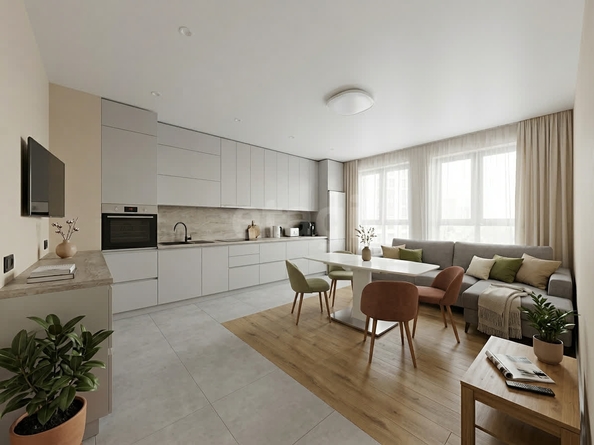 
  Продается 3-комн. квартира 48 м², в ЖК Писарева, дом 1. Фото 1.