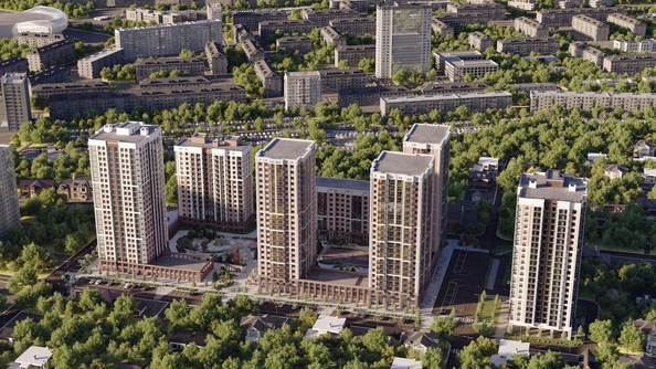 
  Продается 1-комн. квартира 40.8 м², в ЖК Калининский квартал, д 2. Фото 1.