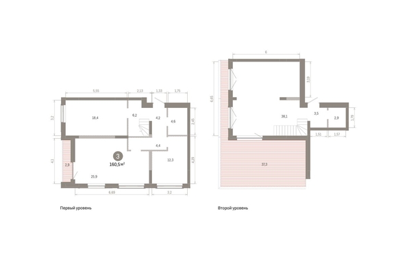 
  Продается 3-комн. квартира 160.53 м², в ЖК Европейский берег, дом 46. Фото 1.