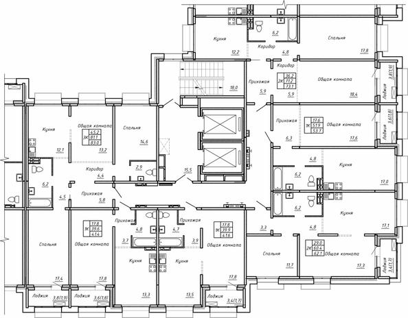 
  Продается 3-комн. квартира 83 м², в ЖК Гренландия, Лес дом №5. Фото 1.