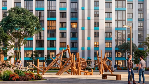 
  Продается 2-комн. квартира 58.6 м², в ЖК Акварельный 4.0. Фото 2.