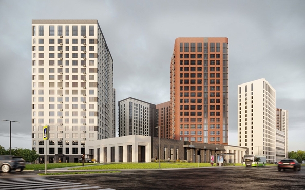 
  Продается 3-комн. квартира 56.09 м², в ЖК Фора, дом 2. Фото 1.