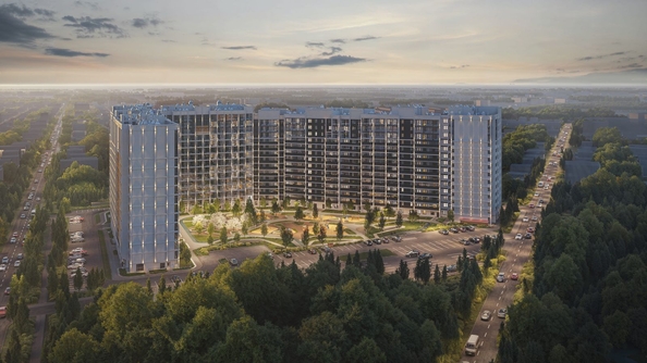 
  Продается 3-комн. квартира 66.8 м², в ЖК Горизонт, дом 2. Фото 2.