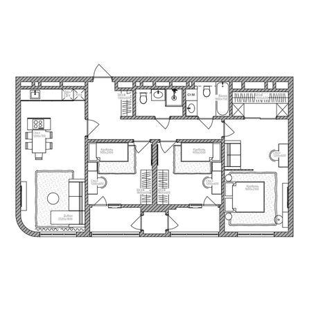 
  Продается 4-комн. квартира 94.2 м², в ЖК Беринг, дом 2. Фото 1.