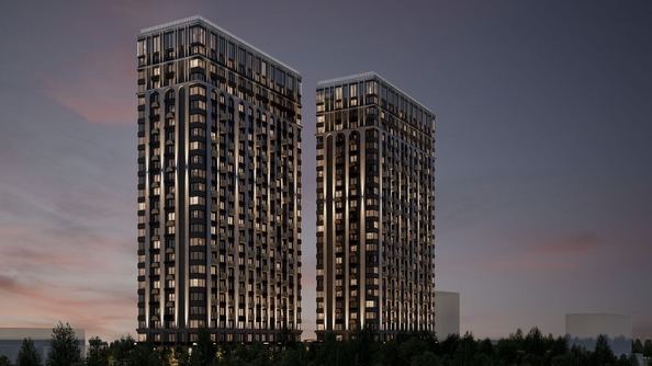 
  Продается 2-комн. квартира 49.2 м², в ЖК Пульсар, башня А. Фото 2.
