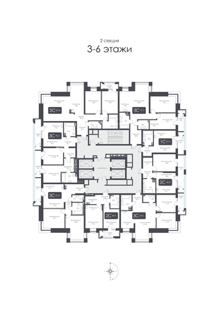 
  Продается 2-комн. квартира 45.8 м², в ЖК СИТИ ТАУЭРС, дом 2. Фото 37.