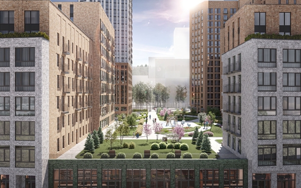 
  Продается 1-комн. квартира 37.5 м², в ЖК Зеленый город, дом 1. Фото 3.
