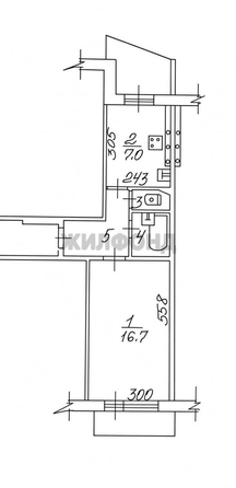 
  Продается 1-комн. квартира 31.4 м². Фото 17.