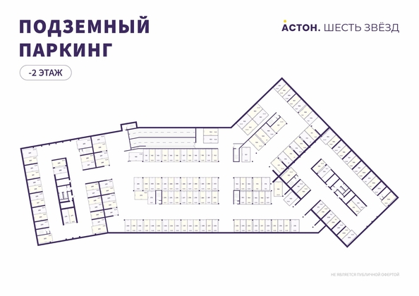 
  Продается парковка 15.68 м², в ЖК Астон. Шесть звёзд, 1. Фото 1.