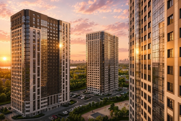 
  Продается 1-комн. квартира 46.57 м², в ЖК Астон. Шесть звёзд, 2. Фото 2.