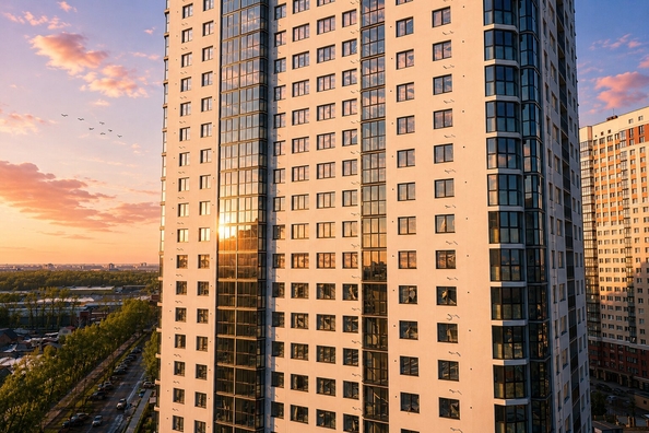 
  Продается 1-комн. квартира 39.29 м², в ЖК Астон. Шесть звёзд, 2. Фото 3.