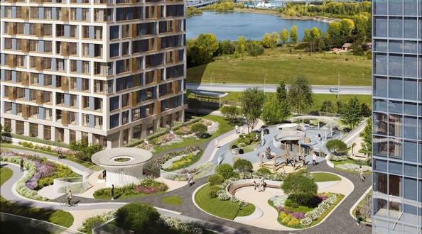 
  Продается 3-комн. квартира 54.3 м², в ЖК Горская Лагуна. Фото 4.