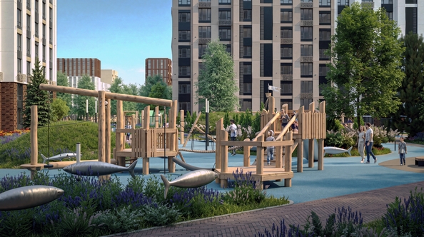 
  Продается 1-комн. квартира 41.5 м², в  Гренландия, Фьорд дом 9. Фото 4.