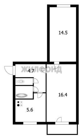 
  Продается 2-комн. квартира 44.1 м². Фото 15.