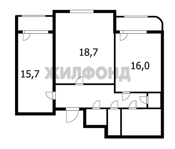 
  Продается 2-комн. квартира 73.2 м². Фото 8.