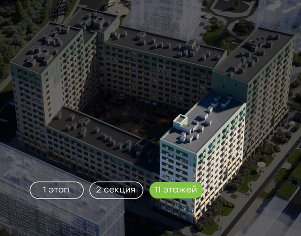 
  Продается 2-комн. квартира 54.1 м², в  Природные кварталы Сибирия. Фото 2.