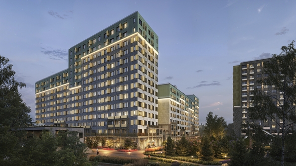 
  Продается 1-комн. квартира 33.6 м², в  Природные кварталы Сибирия. Фото 3.