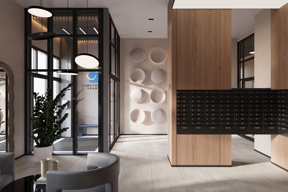 
  Продается студия 32 м², в ЖК Счастливый квартал, дом 1. Фото 9.