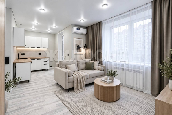 
  Продается студия 30 м², в ЖК Дежнёв, дом 2. Фото 1.