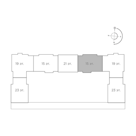 
   Продам 2-комнатную, 68.85 м², Дом Нобель

. Фото 3.