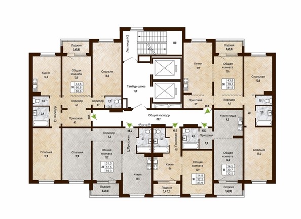 
   Продам 1-комнатную, 32.5 м², Новый горизонт, дом 4

. Фото 1.