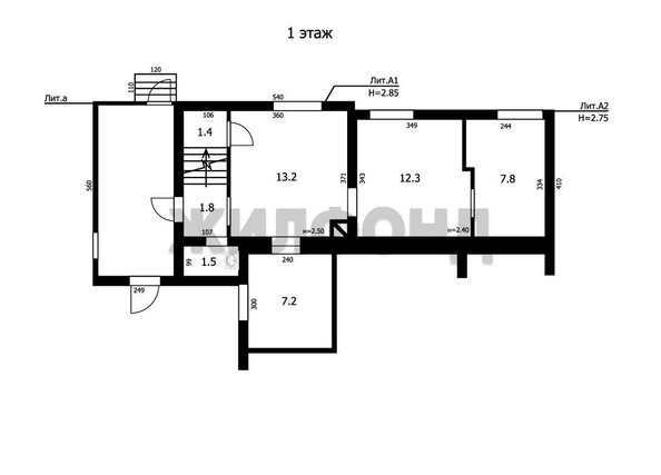
   Продам дом, 97.9 м², Новосибирск

. Фото 23.