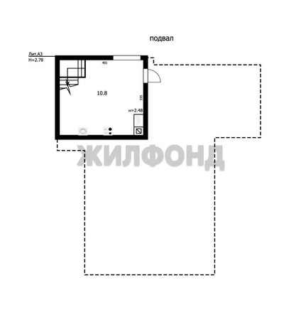 
   Продам дом, 97.9 м², Новосибирск

. Фото 24.
