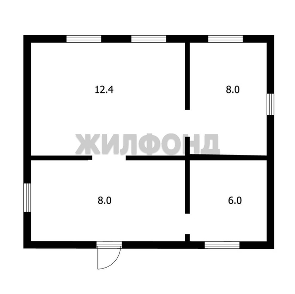 
   Продам дом, 34.4 м², Прокудское

. Фото 14.